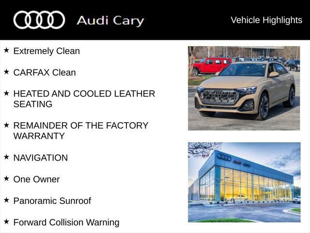 used 2024 Audi Q8 car, priced at $69,950