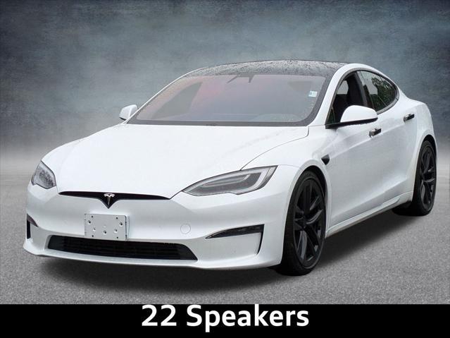 used 2021 Tesla Model S car, priced at $55,950