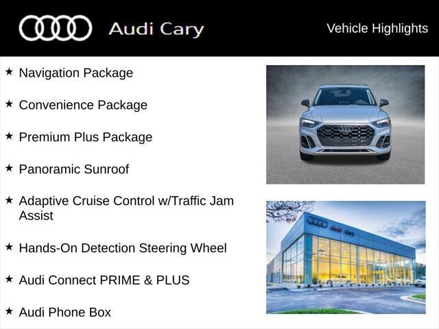 used 2022 Audi Q5 car, priced at $35,950