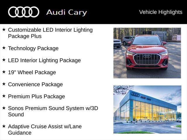 used 2022 Audi Q3 car, priced at $24,450