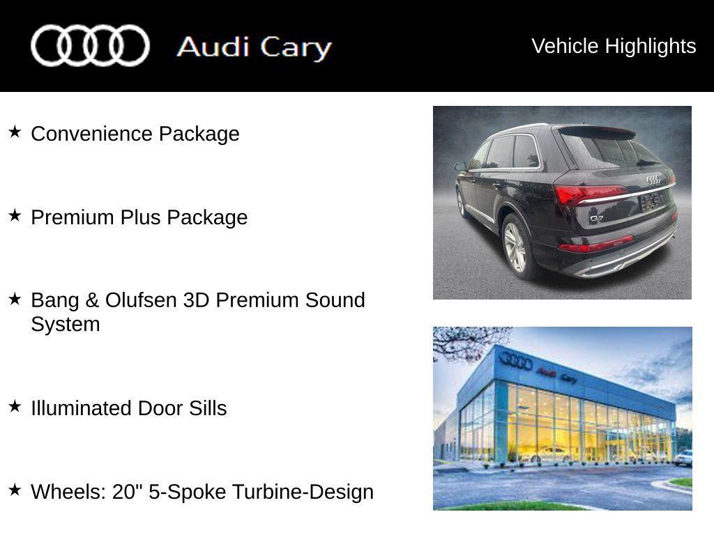 used 2021 Audi Q7 car, priced at $32,950