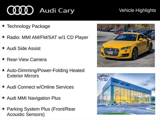 used 2016 Audi TT car, priced at $21,200