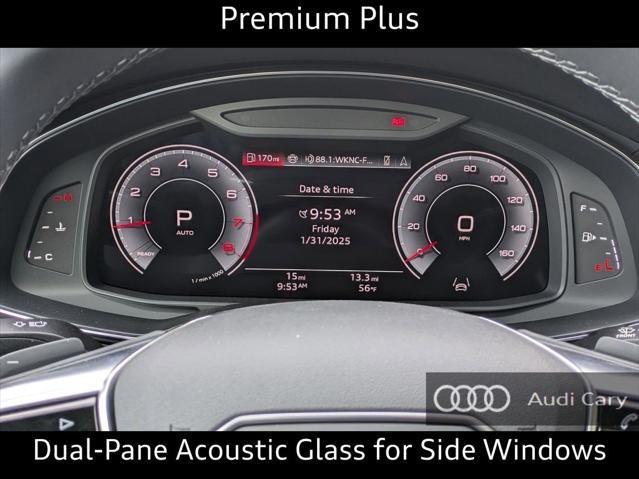 new 2025 Audi A6 car, priced at $60,654