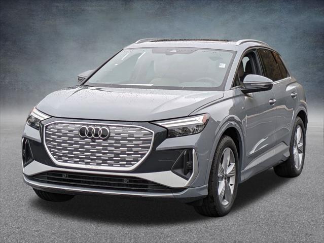 new 2025 Audi Q4 e-tron car, priced at $55,969