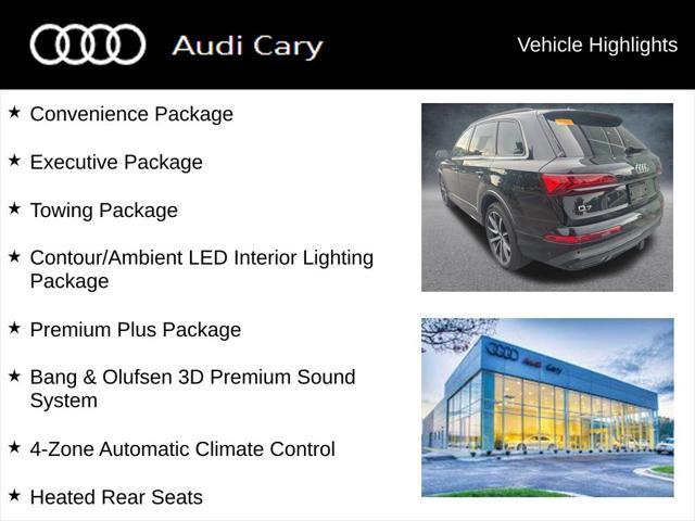 used 2022 Audi Q7 car, priced at $32,950
