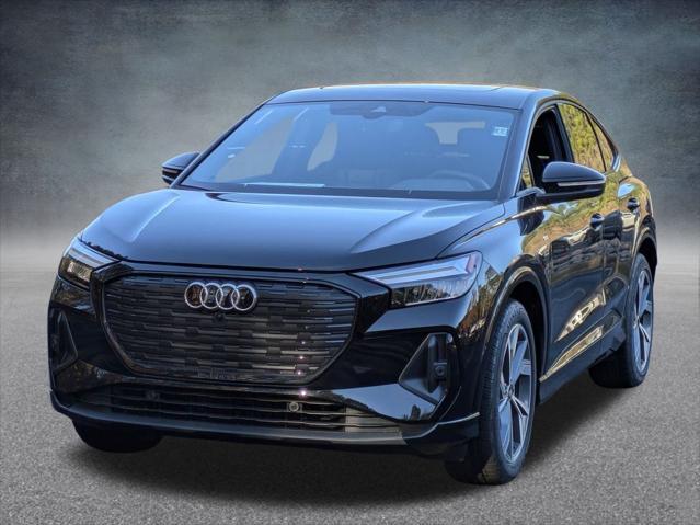 new 2025 Audi Q4 e-tron Sportback car, priced at $65,235