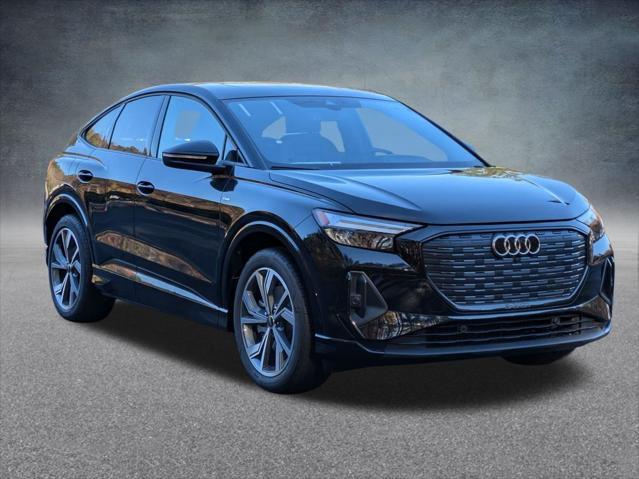 new 2025 Audi Q4 e-tron Sportback car, priced at $65,235