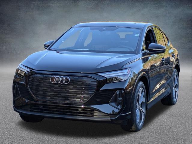 new 2025 Audi Q4 e-tron Sportback car, priced at $65,235