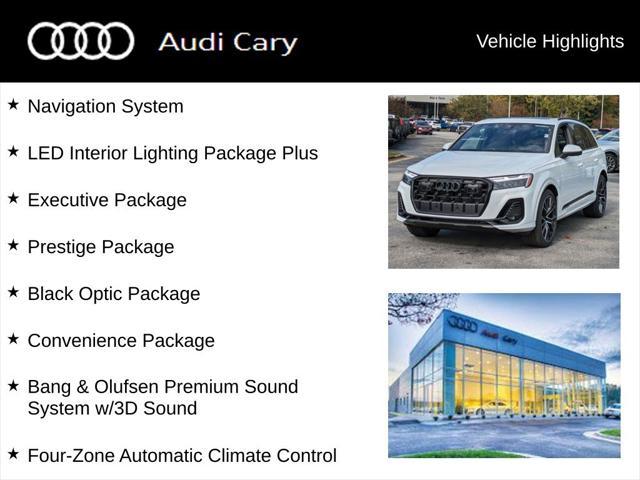 new 2025 Audi Q7 car, priced at $86,750