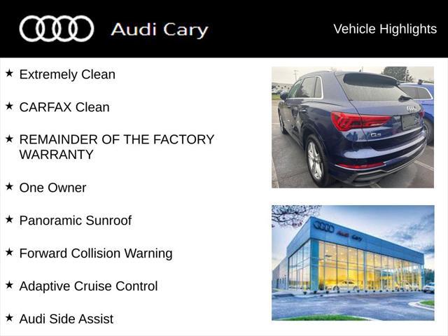 used 2024 Audi Q3 car, priced at $40,269