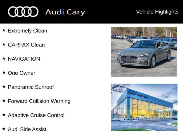 used 2024 Audi A5 Sportback car, priced at $44,450