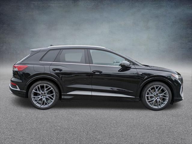 new 2025 Audi Q4 e-tron car, priced at $64,715