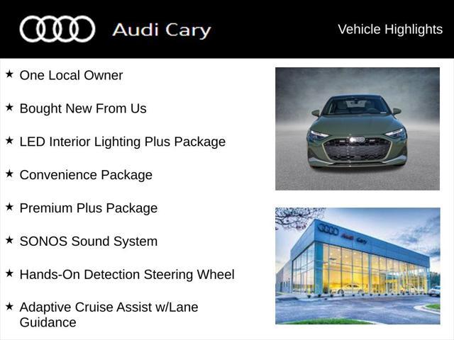 used 2025 Audi A3 car, priced at $38,750
