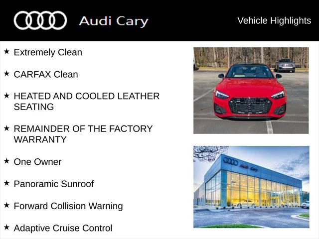 used 2024 Audi A5 Sportback car, priced at $42,950