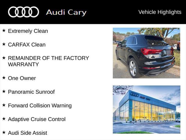 used 2024 Audi Q3 car, priced at $39,950