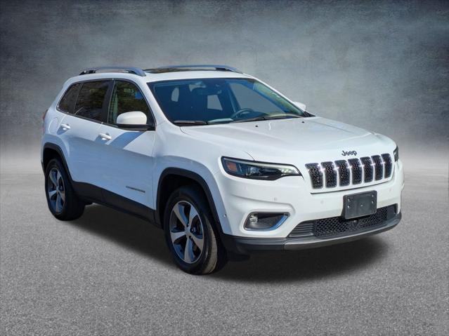 used 2021 Jeep Cherokee car, priced at $22,950