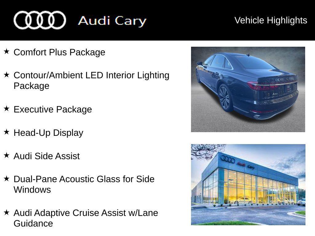 used 2022 Audi A8 car, priced at $50,450