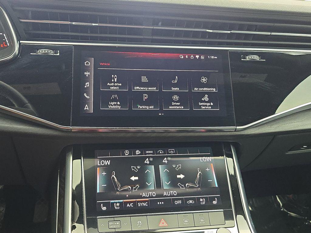 used 2021 Audi Q8 car, priced at $31,250