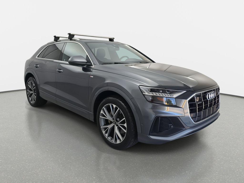 used 2021 Audi Q8 car, priced at $31,250