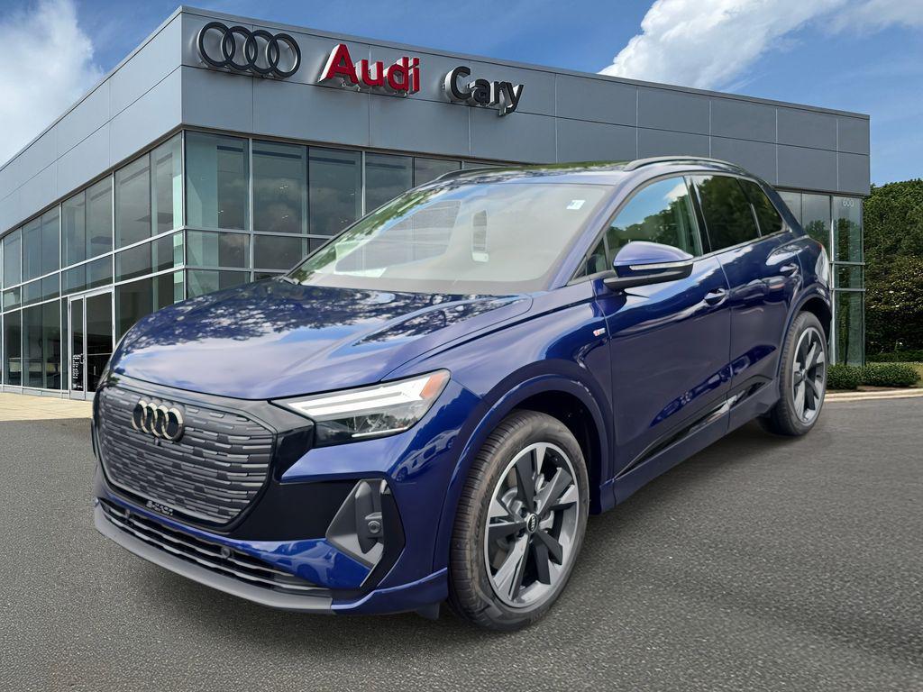 new 2025 Audi Q4 e-tron car, priced at $56,218