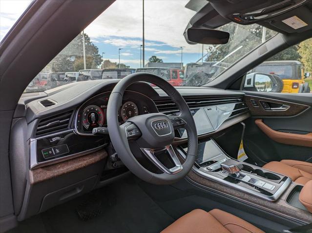 new 2025 Audi Q8 car, priced at $87,365