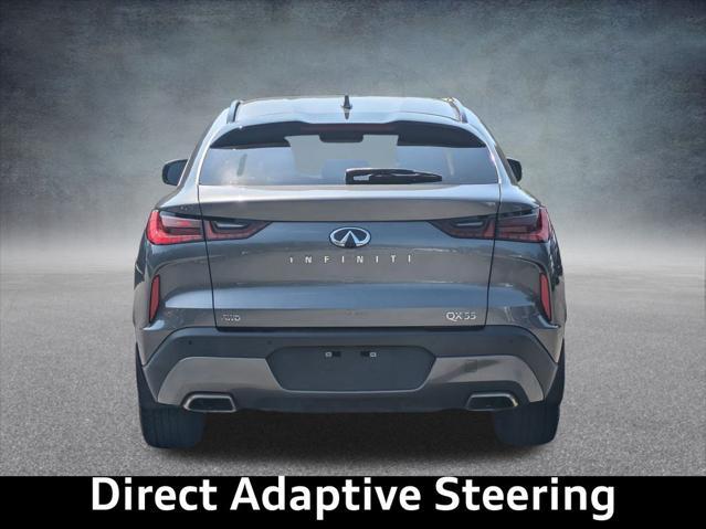 used 2022 INFINITI QX55 car, priced at $35,950