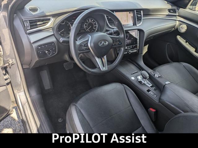 used 2022 INFINITI QX55 car, priced at $35,950