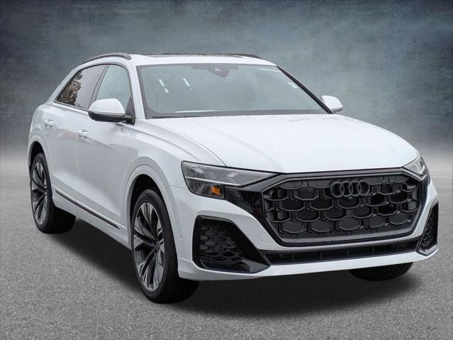 new 2025 Audi Q8 car, priced at $82,705