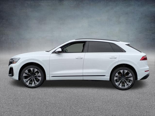 new 2025 Audi Q8 car, priced at $82,705