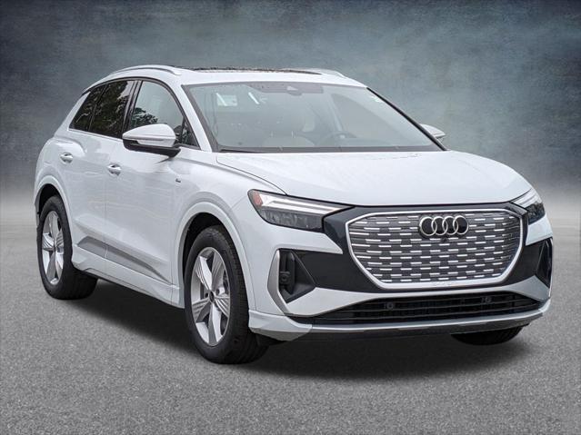 new 2025 Audi Q4 e-tron car, priced at $60,140