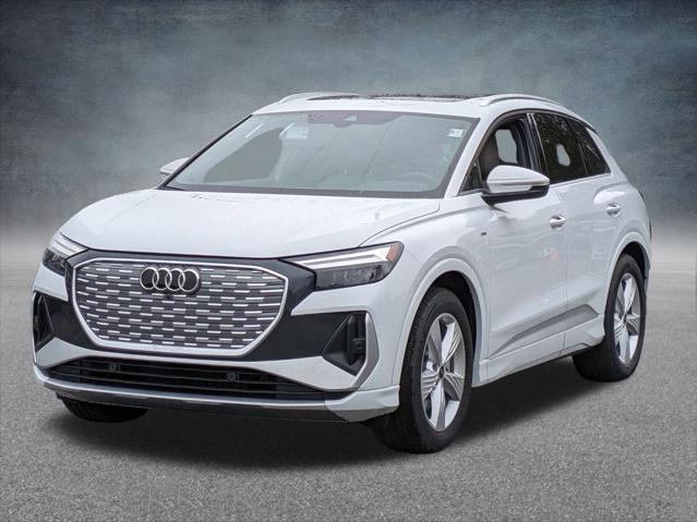 new 2025 Audi Q4 e-tron car, priced at $60,140