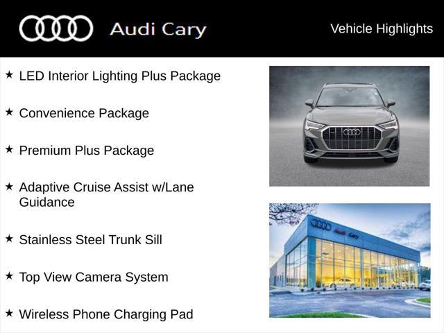 used 2023 Audi Q3 car, priced at $35,950