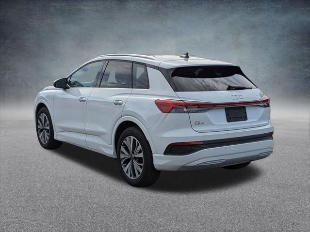 new 2025 Audi Q4 e-tron car, priced at $49,514