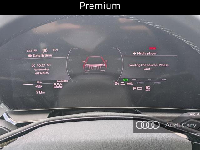 new 2025 Audi Q6 e-tron car, priced at $67,524