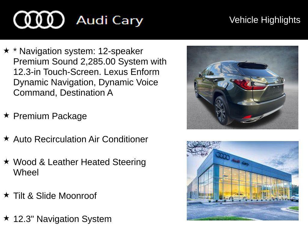 used 2022 Lexus RX 350 car, priced at $45,950