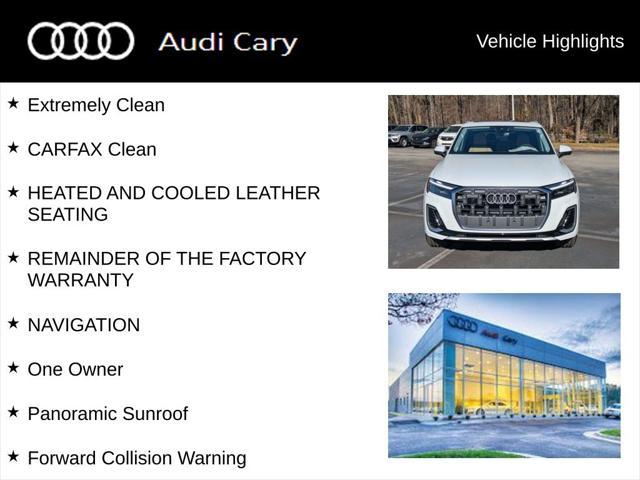 used 2025 Audi Q7 car, priced at $59,950