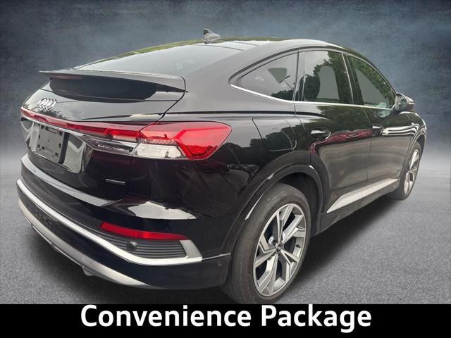 used 2023 Audi Q4 e-tron Sportback car, priced at $32,950