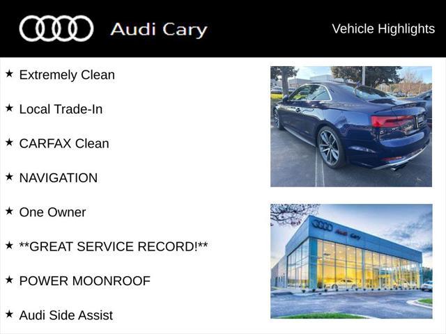 used 2018 Audi S5 car, priced at $33,450