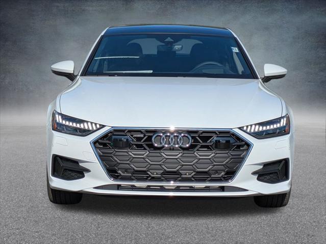 new 2025 Audi A7 car, priced at $85,185