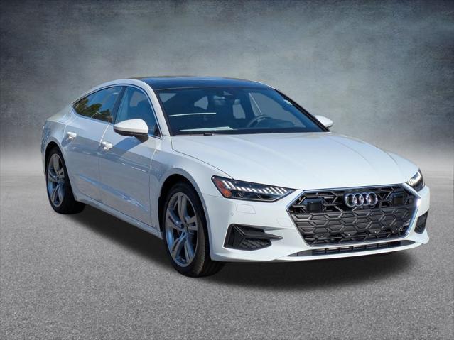 new 2025 Audi A7 car, priced at $85,185