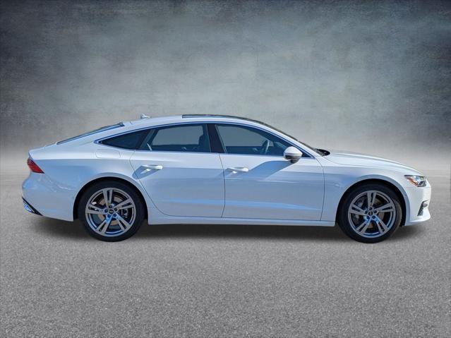 new 2025 Audi A7 car, priced at $85,185