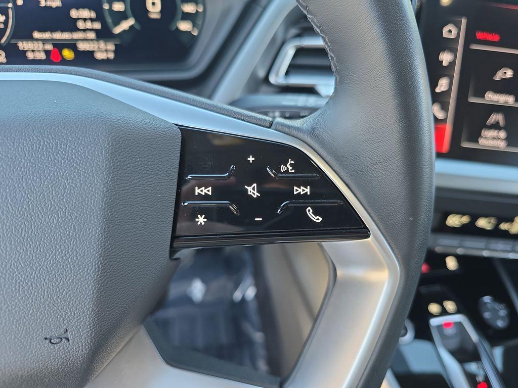 used 2023 Audi Q4 e-tron car, priced at $28,750