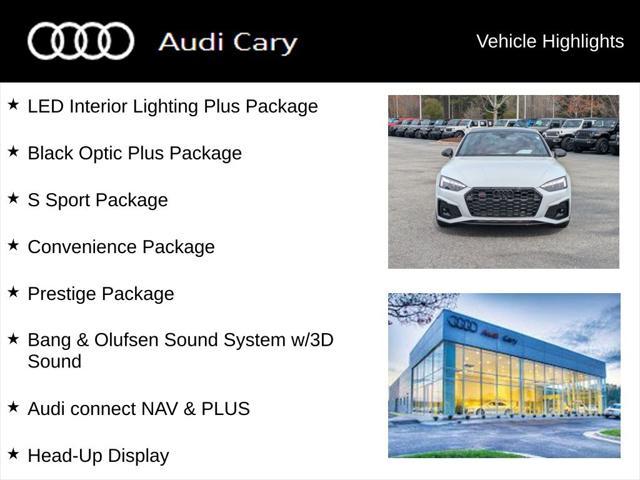 used 2025 Audi S5 car, priced at $62,950