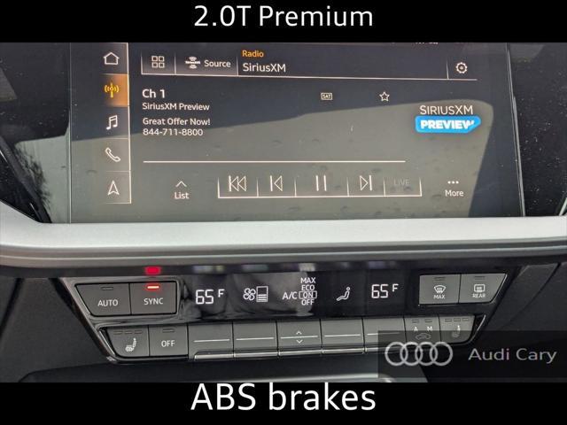 new 2025 Audi A3 car, priced at $39,395