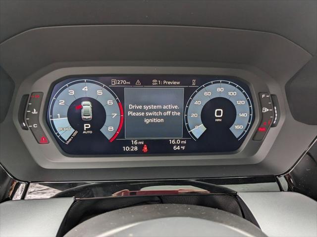 new 2025 Audi A3 car, priced at $38,395