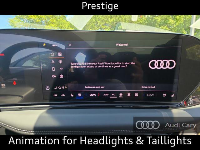 new 2025 Audi A6 e-tron car, priced at $77,885