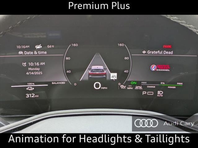 new 2025 Audi Q6 e-tron car, priced at $68,129