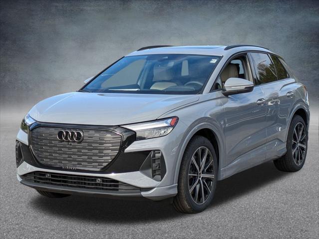 new 2025 Audi Q4 e-tron car, priced at $55,770