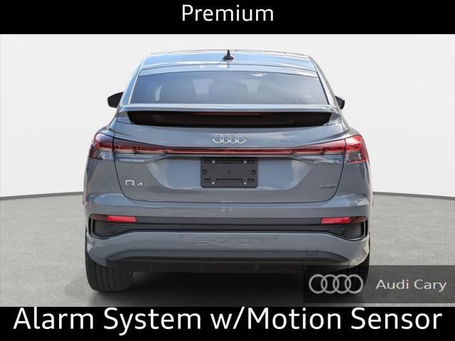 new 2025 Audi Q4 e-tron Sportback car, priced at $56,926