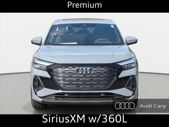 new 2025 Audi Q4 e-tron Sportback car, priced at $56,926
